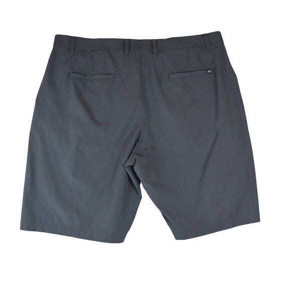 Travis Mathew Men's Gray Performance Shorts 40 Classic Fit Tech Stretch Golf - Picture 7 of 8